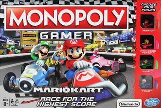 Monopoly: Mario kart logo
